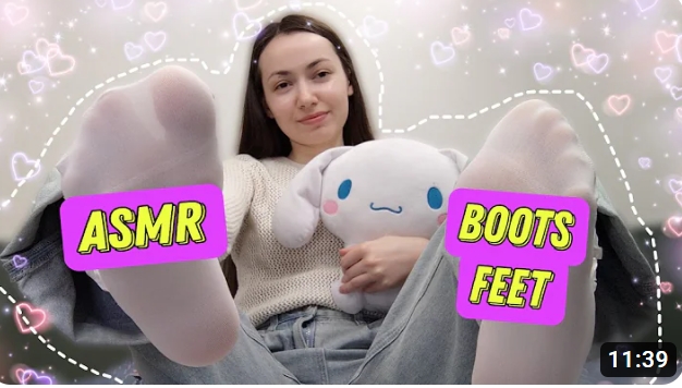 ASMR, boots, feet #asmr #asmrsounds-boKE